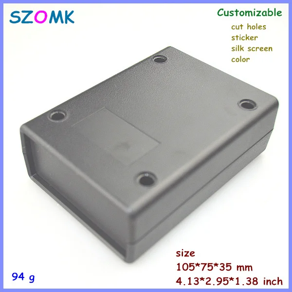 Корпус управления szomk pcb box electronics project чехол (4 шт.) 105*75*35 мм пластиковый корпус