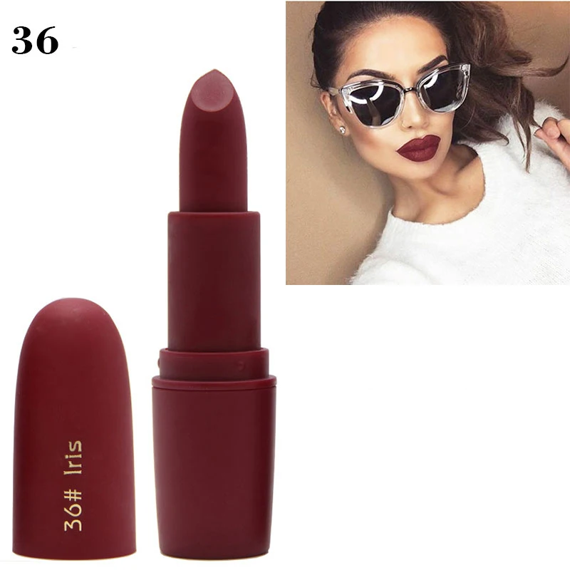 MISS ROSE водостойкая матовая губная помада сексуальная красота губы макияж легко