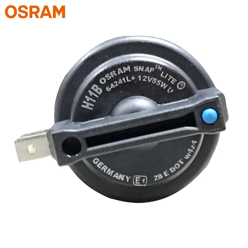 OSRAM H11B 12 В 55 Вт 64241 PGJY19-2 3200 к Стандартная автомобильная лампа для замены фар OEM качественная лампа Германия(одинарная