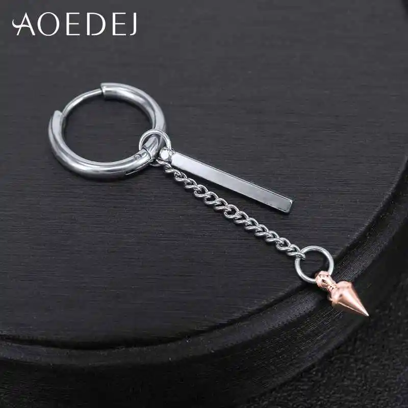 AOEDEJ модные ювелирные серьги корейские серьги Kpop аксессуары для мальчиков Аксессуары для альбомов длинное кольцо с кисточкой серьги