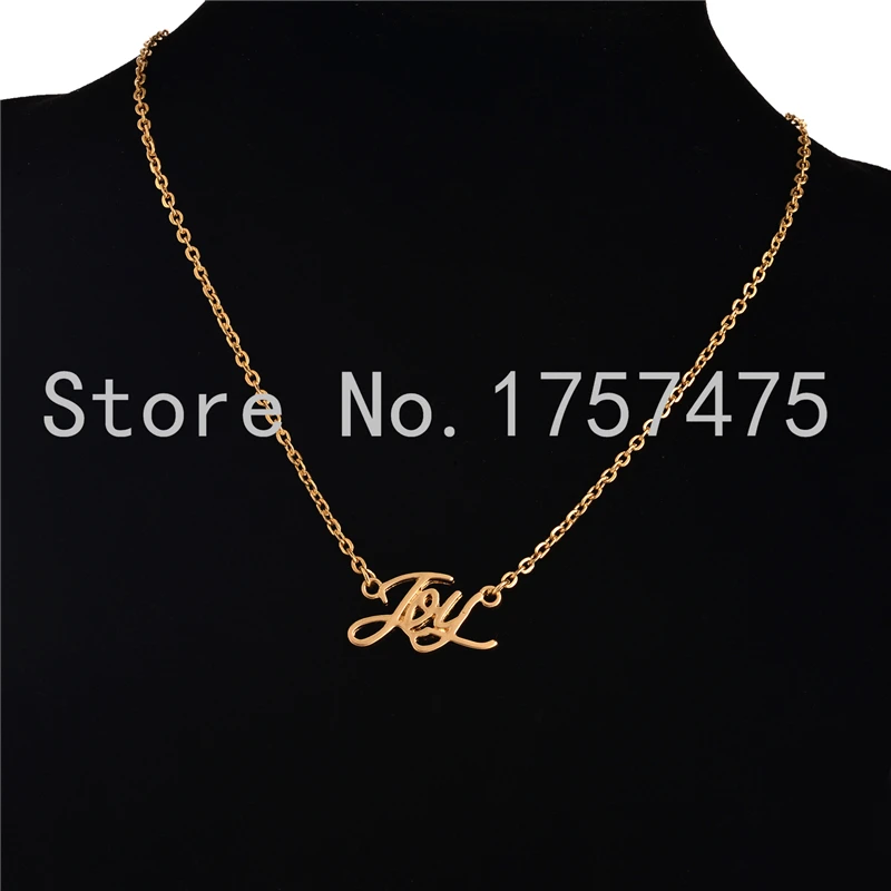 5 шт. цепочка чокер с надписью Joy Word|necklace silver|choker necklacenecklace women |