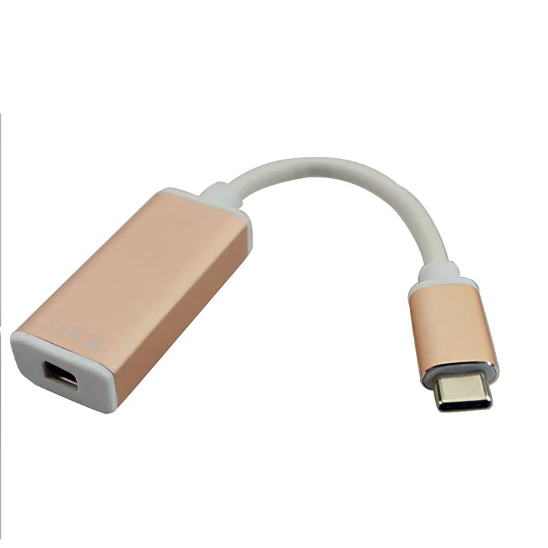 Адаптер USB 3 1 Для Mini DisplayPort DP 1080P с алюминиевым чехлом для MBook ChromeBook Pixel|usb usb|usb usb usbcable