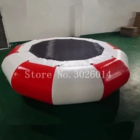 free shipping dia 4m inflatable water trampoline series splash padded water bouncer inflatable bouncer jump water trampoline