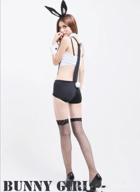 Sexy Erotic costumes Porm dress Nightclub Waiter Bar Pole dancing Bunny girl uniform temptation Rule Cosplay |