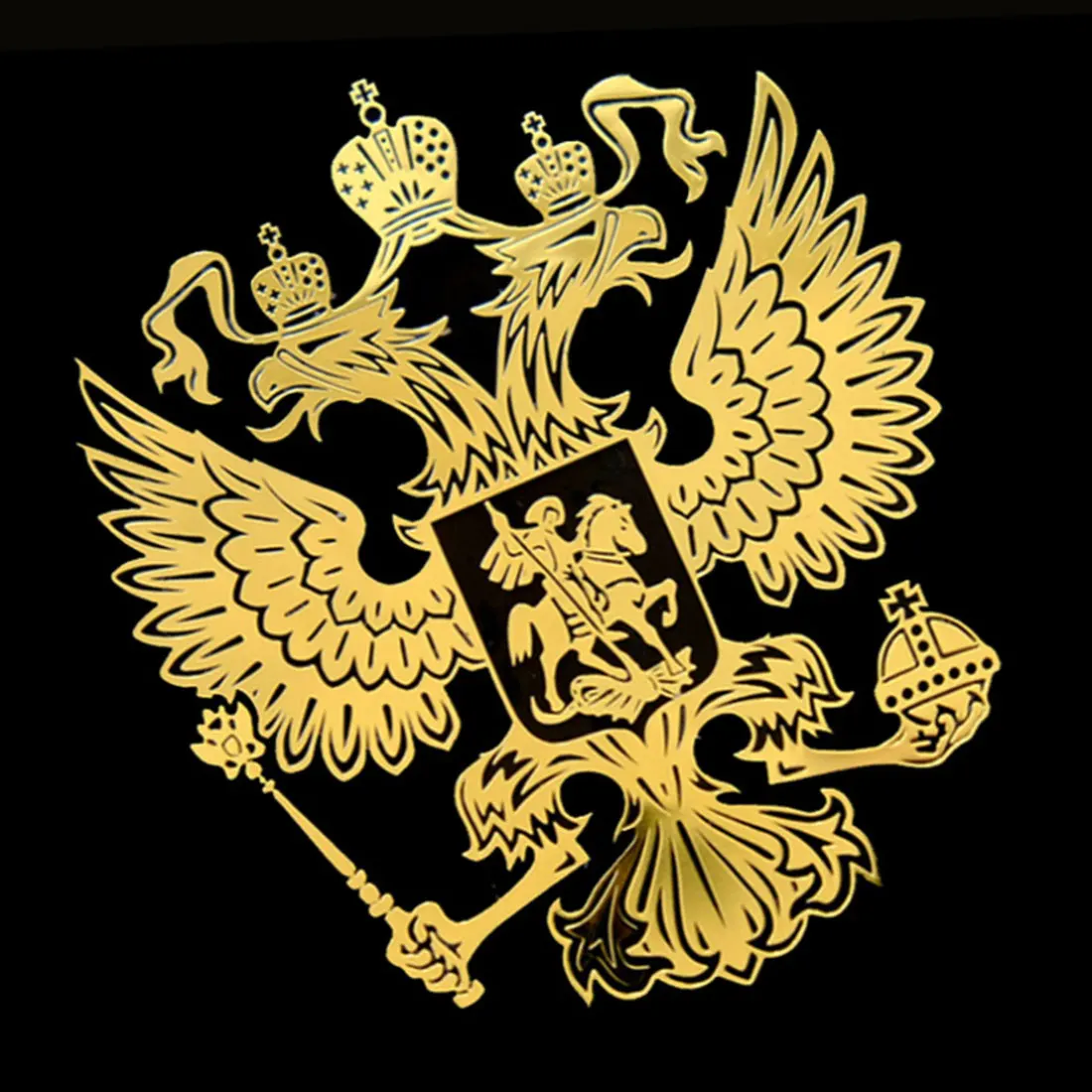 Dewtreetali 6 0*5 4 см 9 0*8 герб Россия никелевая металлические наклейки Российская