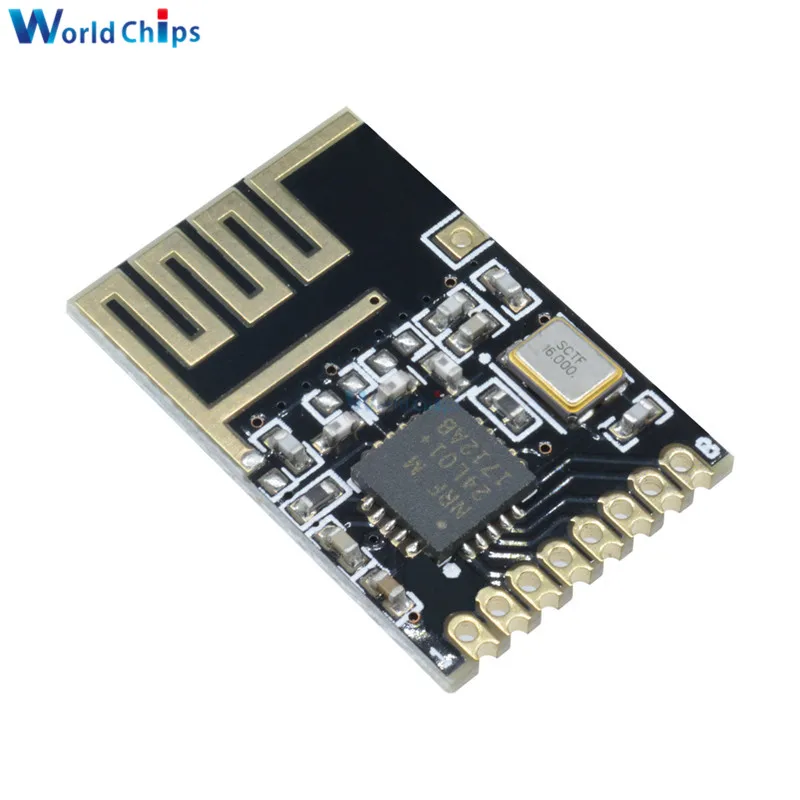 10 шт. Новый мини NRF24L01 + 2 4 ГГц 1 27 мм RF беспроводной модуль версия Улучшенная