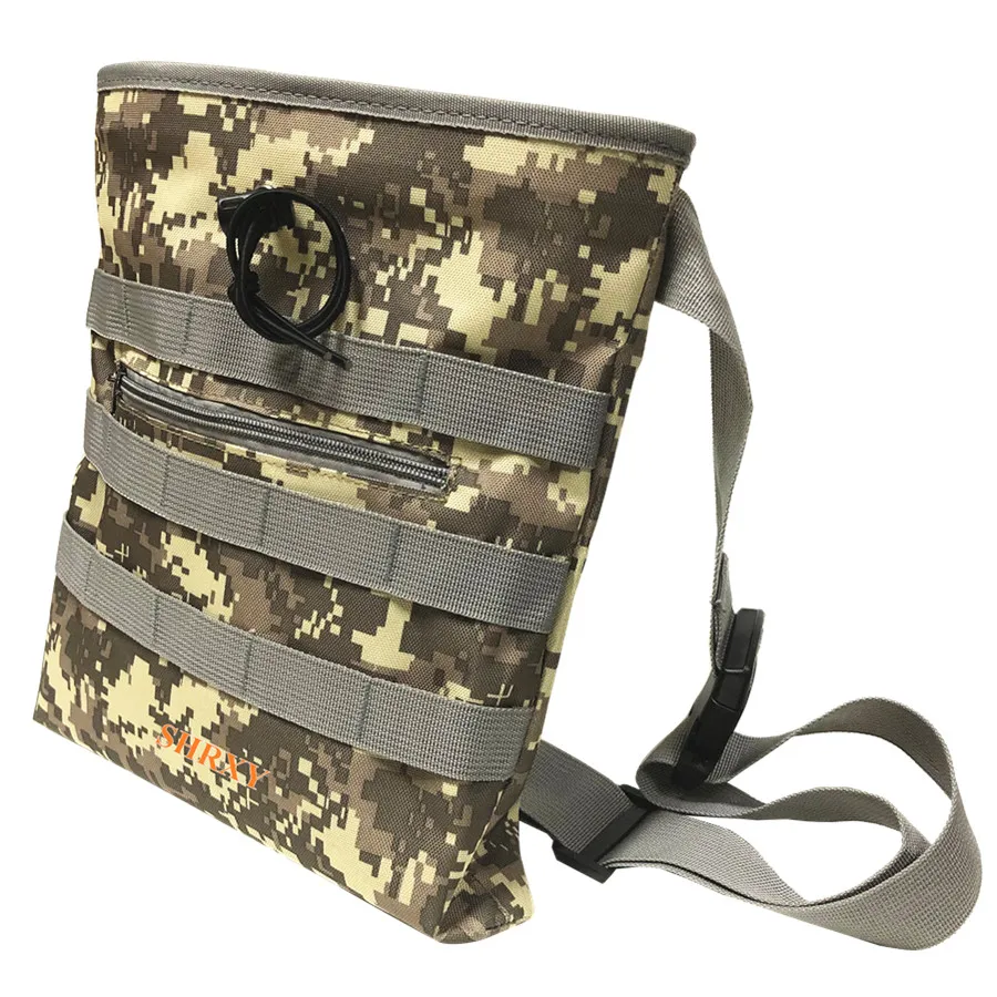 Digger's Pouch Camo Metal Detector Waist Bag Digger for Detecting and Treasure Hunting | Инструменты