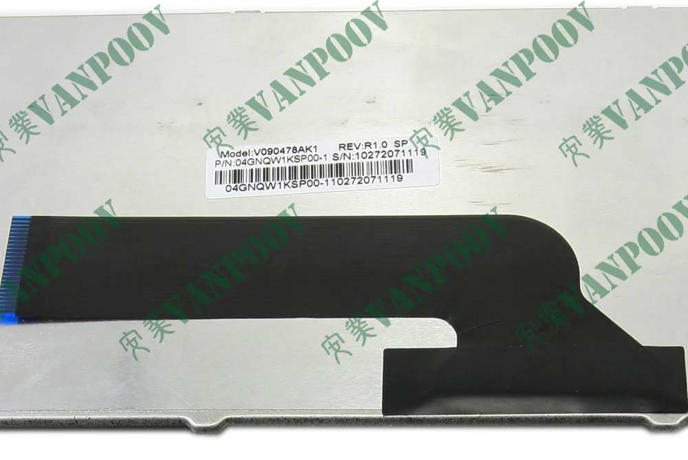 Новая клавиатура для ноутбука Asus K40 K40AB K40AF K40C K40ID K40IE K40IJ K43S K43SJ K43SV K43U черная