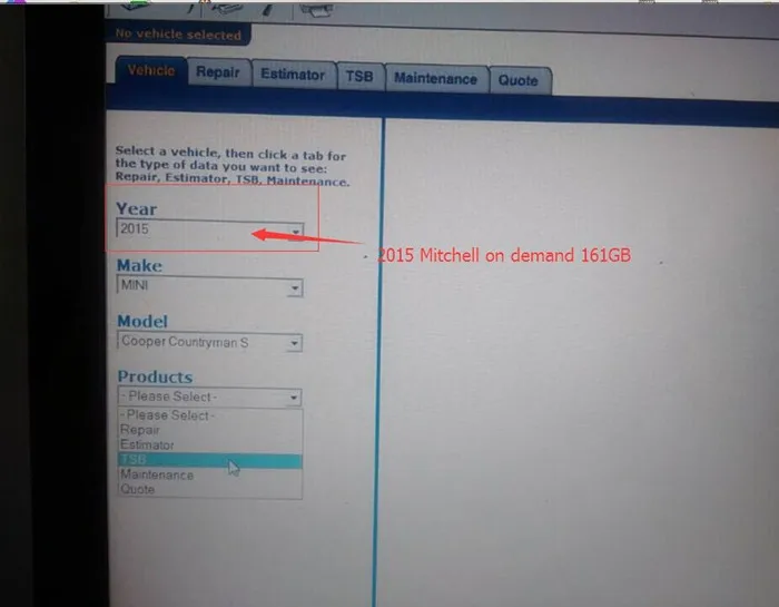 Автоматический ремонт данных Alldata и mi. tchell программного обеспечения установлен