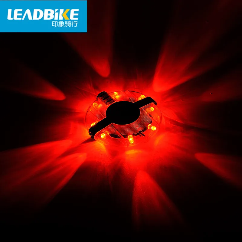 Leadbike водонепроницаемые велосипедные ступицы свет велосипед передний/задний Led