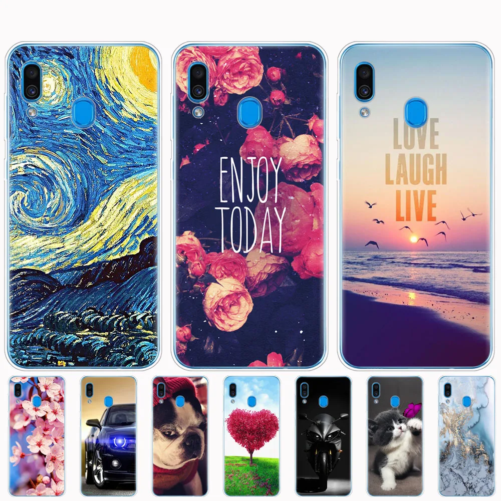 Чехол для Samsung Galaxy A20, A20E, силиконовая задняя крышка для телефона, для Samsung A20, A205F, A20E, A202F, мягкий ТПУ чехол, бампер