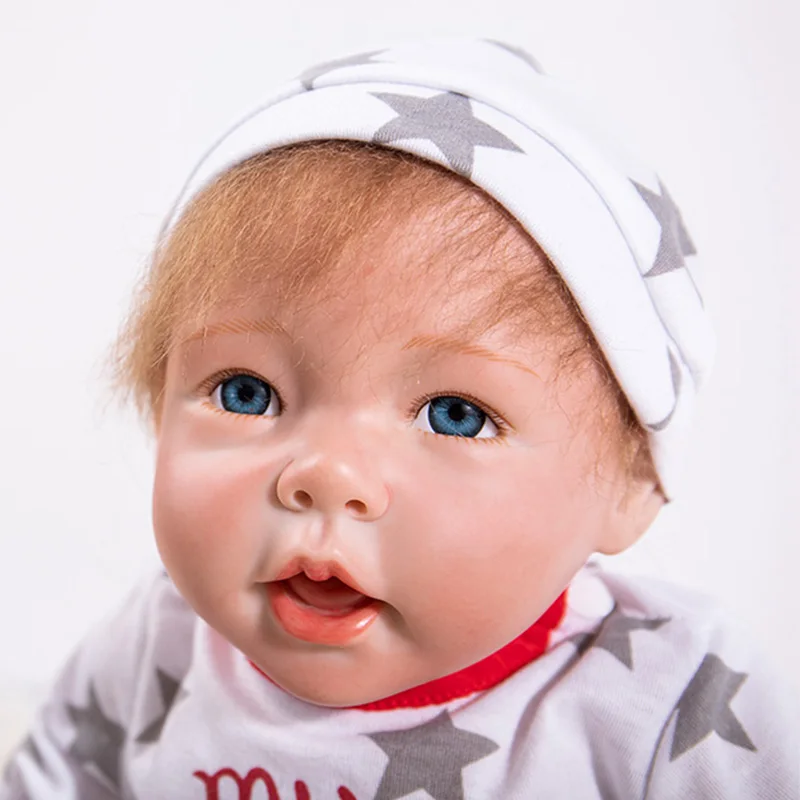 50 см Реалистичная кукла Reborn Baby 20 дюймов Спящая принцесса для девочек силиконовая