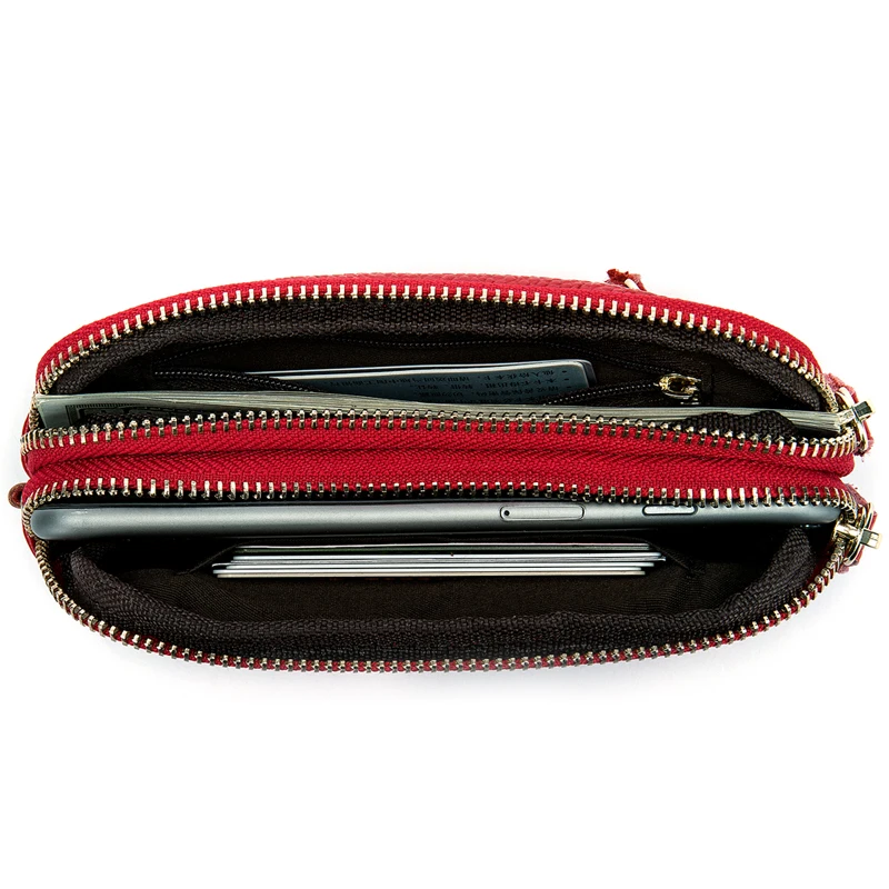 Кошелек WESTAL Женский из натуральной кожи на молнии | Багаж и сумки