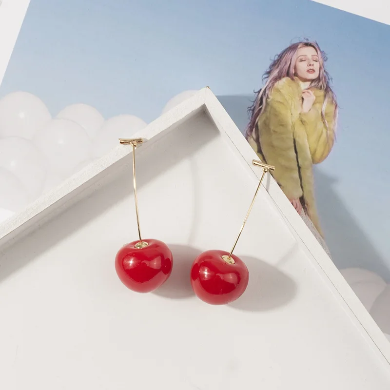 Блестящие новые модные брендовые ювелирные изделия милые серьги гвоздики в