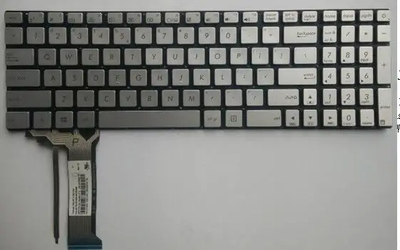 Новая клавиатура для Asus N752VX GL752VL GL752VW N751JK N751JM N751JW N751JX QWERTY раскладка США|new dell laptop