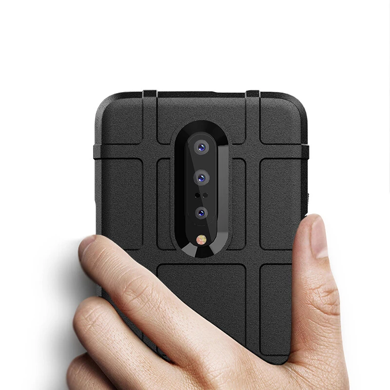 Чехол для Oneplus 7 Pro защитный силиконовый бампер ударопрочный чехол 1 + 7Pro Funda Caphina |