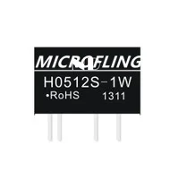 

5pcs dcdc boost converter 5V to 12V 1w isolation 6kv dc-dc power module quality goods