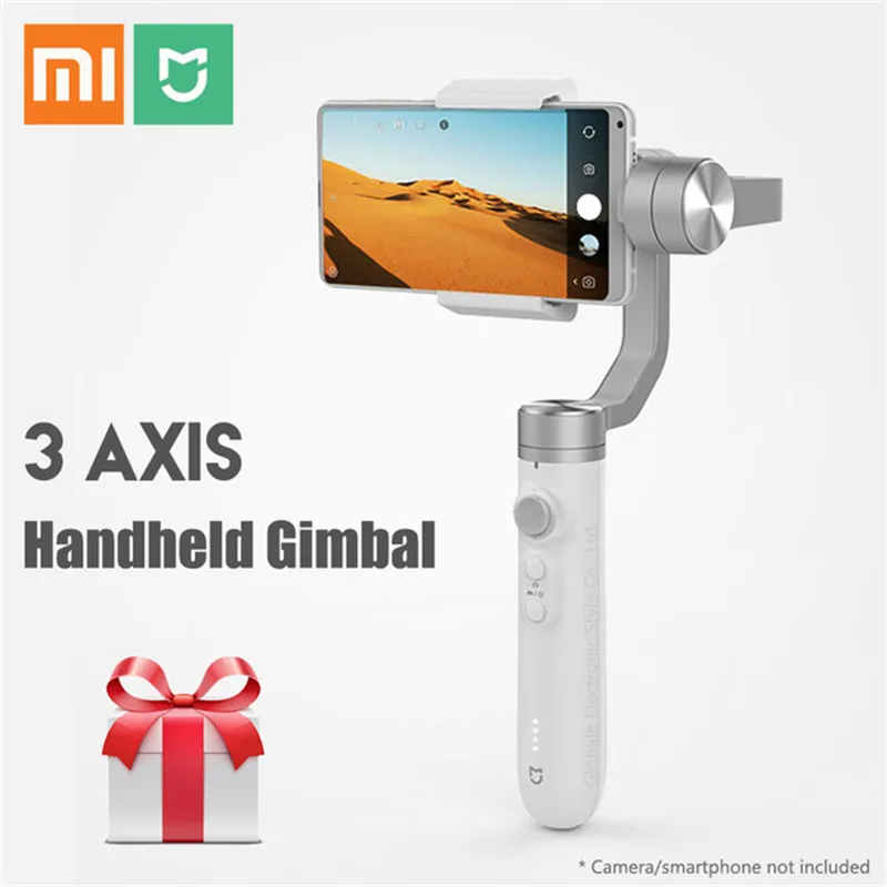 Xiaomi Mijia 3 smart remote contrl Axis ручной карданный стабилизатор с 5000 мАч батареей для экшн-камеры телефон Mix 2 2S