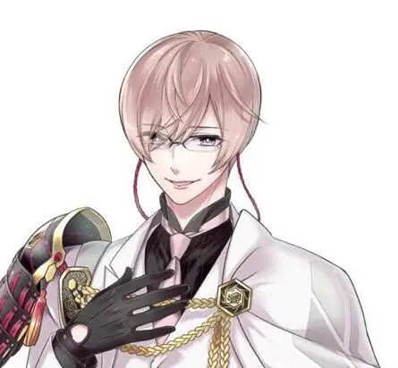 Парик Touken Ranbu Online Kikkou Sadamune косплей короткий термостойкий синтетический парик