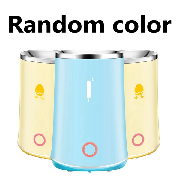Random color CUKYI 140 Вт бытовой Электрический автоматический восходящий двойной яичный ролл для приготовления яиц инструмент для приготовления яиц чашка омлет мастер колбаса машина желтый - Цвет: Random color