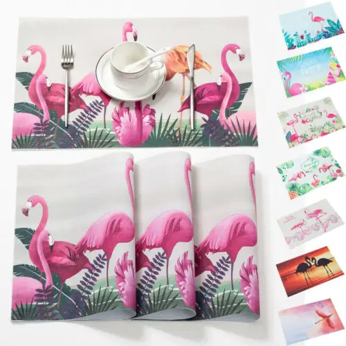 1 шт. полосатые салфетки из ПВХ обеденный стол коврик для обеда тарелки еды