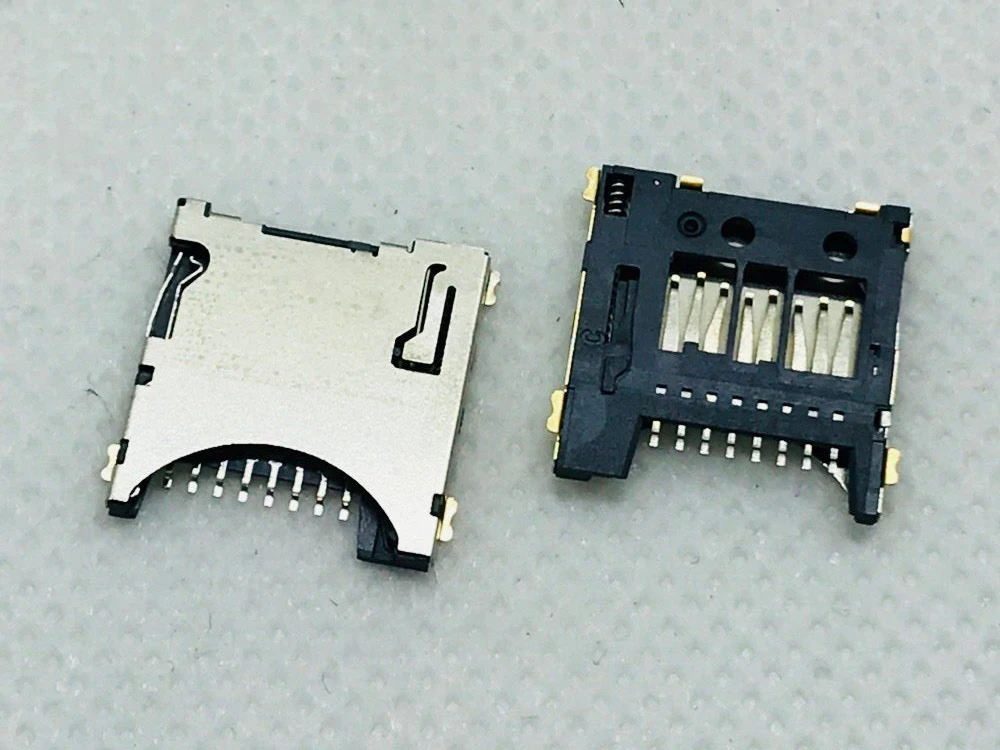 Micro Nano SD TF карта 8PIN слот лоток держатель считыватель аксессуар для ремонта