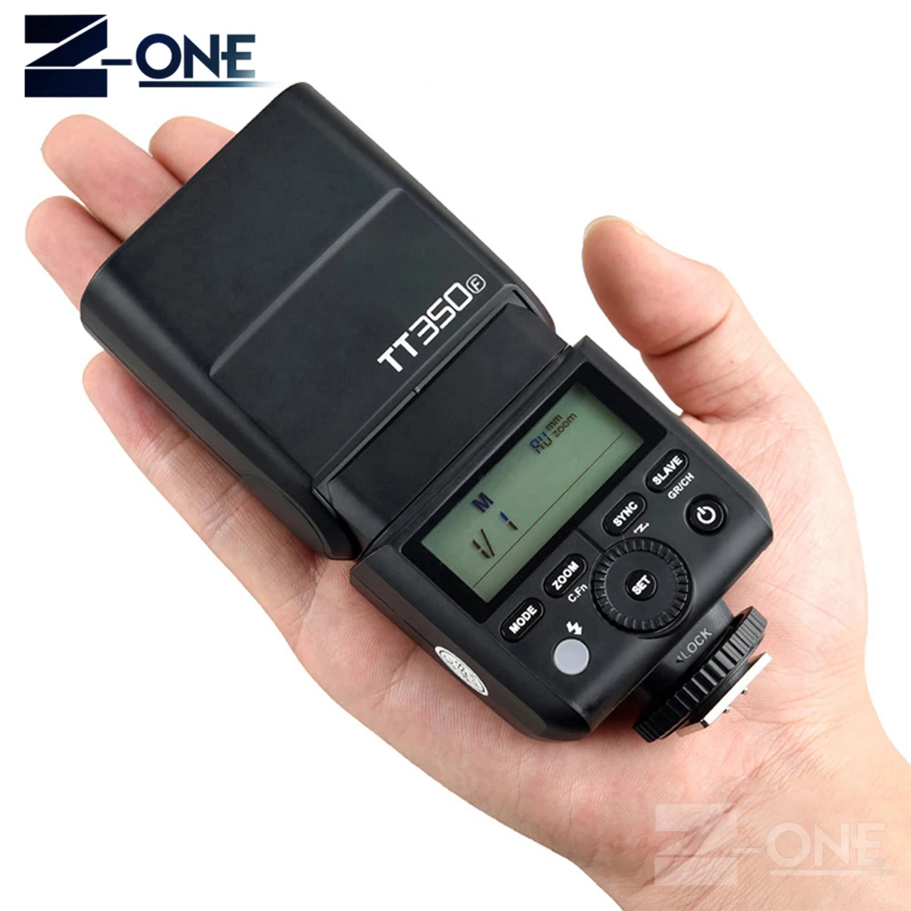 GODOX Mini TT350F Speedlite TTL HSS 2 4 GHz 1/8000 s GN36 Flash карманные фонари TT350 + Xpro F триггер для камер