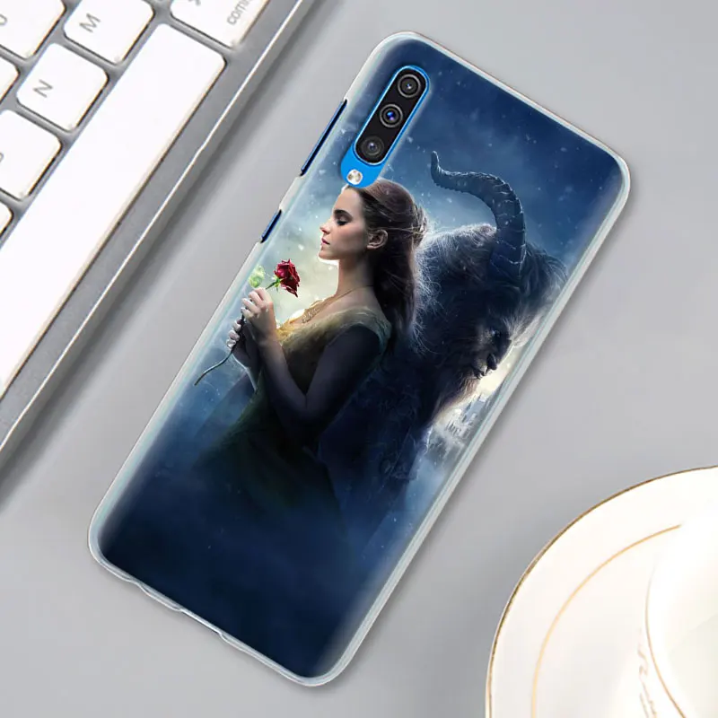 Красота и с рисунком из мультфильма «Красавица и Чудовище» чехол КРЫШКА ДЛЯ samsung Galaxy A30 A40 A50 A70 A6 A8 плюс A7 A9 M30 чехол для телефона Coque