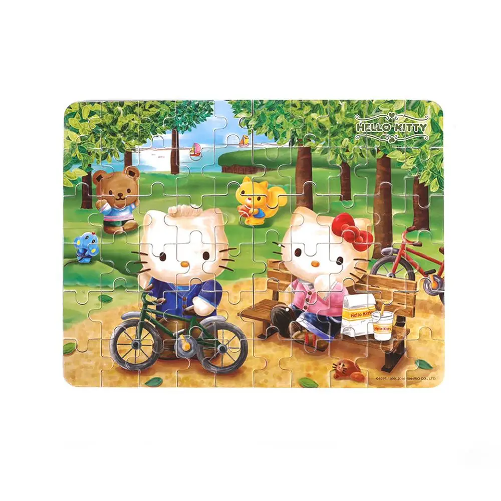 Hello kitty 60 частей головоломки для детей 4-8 Обучающие Развивающие игрушки | Игрушки и