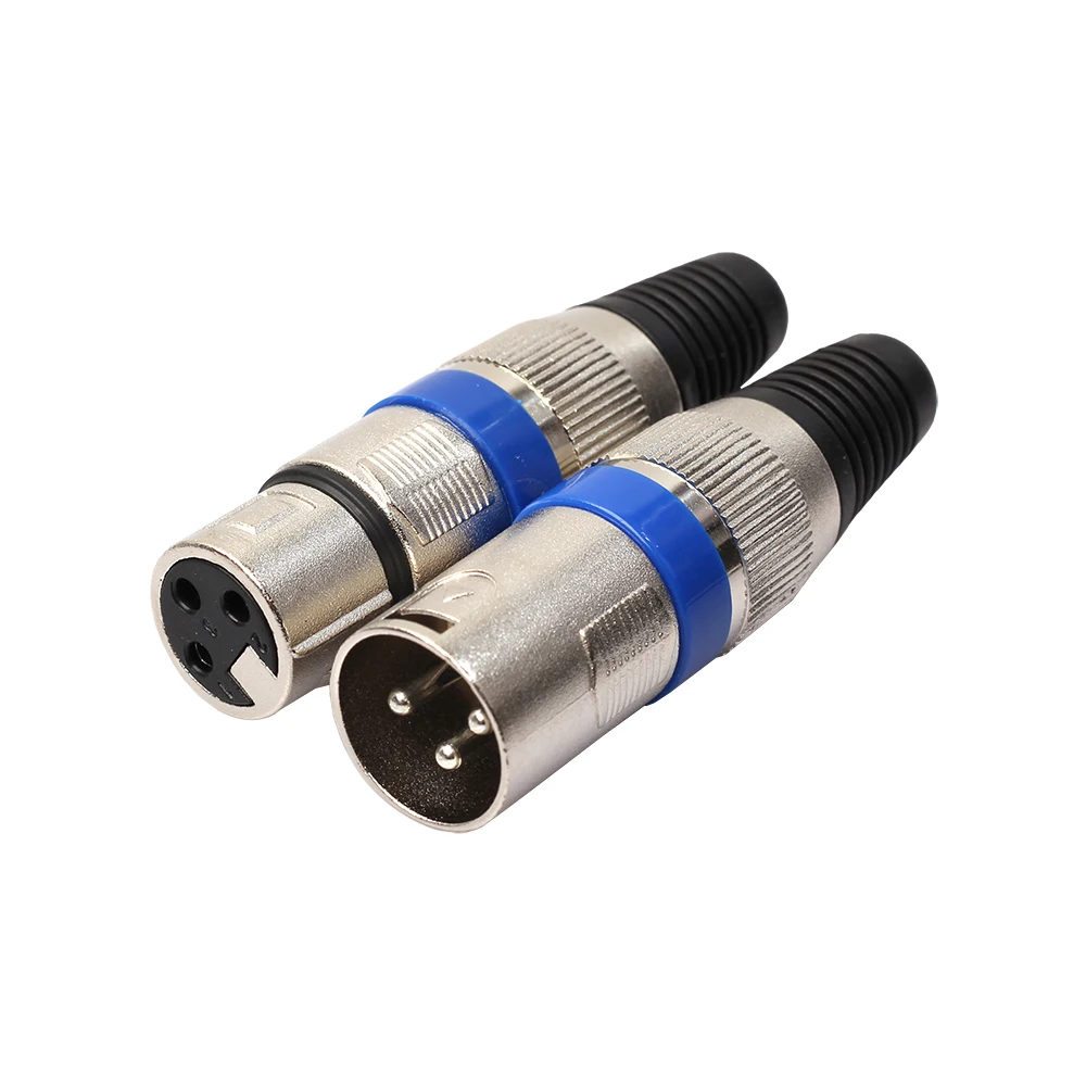 REXLIS 1 пара/5 пар XLR 3 контактный штекер + гнездовой разъем Микрофон MIC Аудио