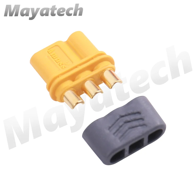 Amass MR30 Upgrated из разъема XT30 разъем женский и мужской Вилки позолоченный для RC