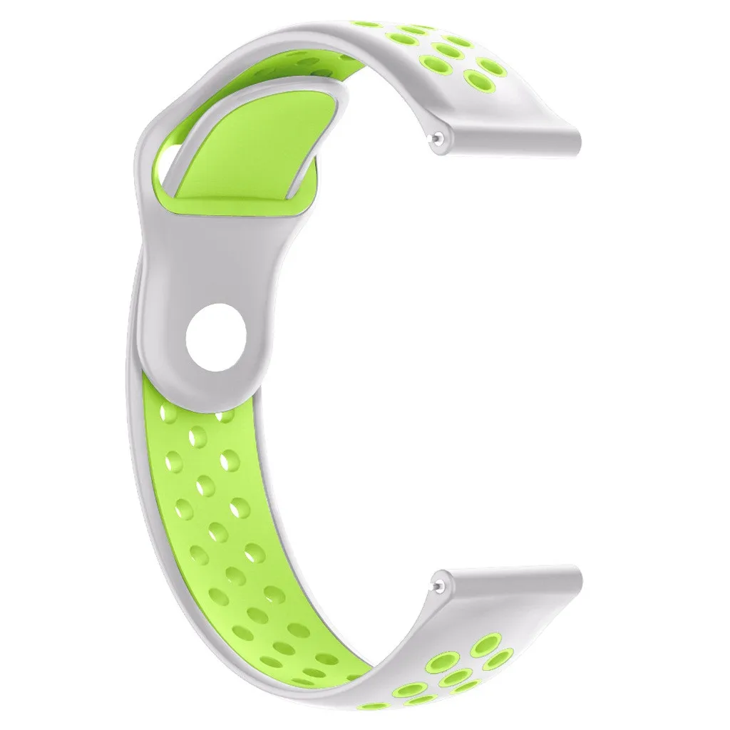 Браслет на запястье для Huami Amazfit Bip Youth Lite Смарт-часы легкий заменить для мужчин t Band Роскошные для женщин мужчин проветривать 19Je21 - Цвет: Gray