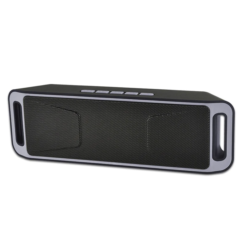 Мини Беспроводная Bluetooth колонка USB FM Радио стерео супер бас MP3 плеер