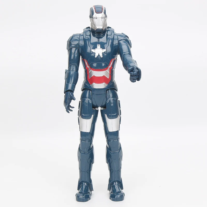 Iron Pariot opp bag 30 см Marvel Мстители 4 Endgame Капитан Америка, Железный человек паук Тор ультра Веном Росомаха ПВХ фигурка игрушка - Цвет: Iron Pariot opp bag