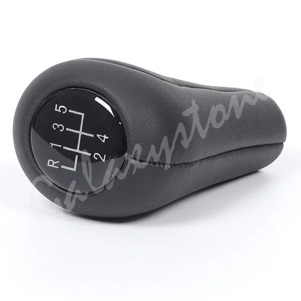 5 SPEED 6 Car GEAR SHIFT KNOB PU LEATHER For BMW E28 E30 E32 E34 E36 E38 E39 E46 X1 | Автомобили и мотоциклы