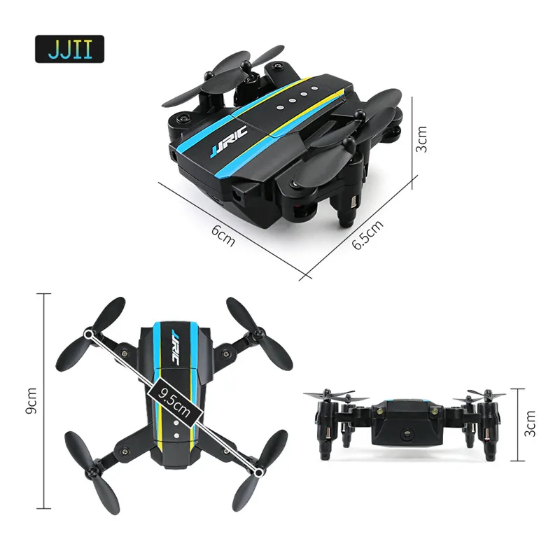 JJRC H345 2 мини Дрон RC Квадрокоптер 4 г 4CH 6 оси один ключ двойная игрушка на