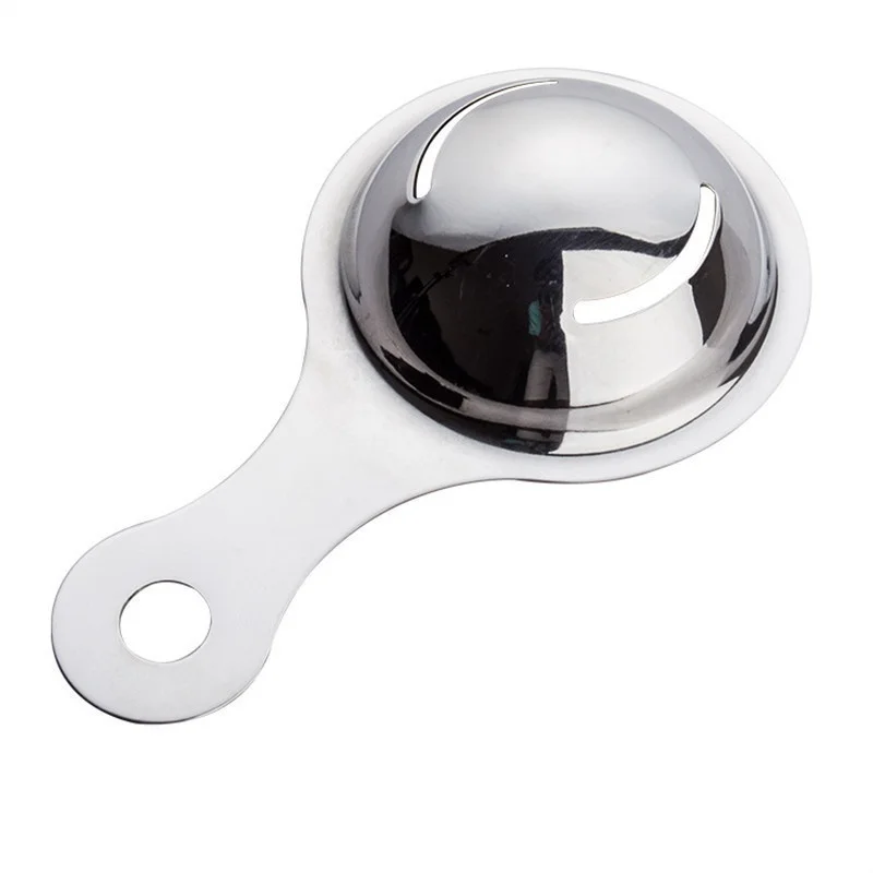 Egg White Separator Yolk Filter Extractor Stainless Steel Spoon Kitchen Divider Gadgets Separating Funnel Cooking Tool | Дом и сад