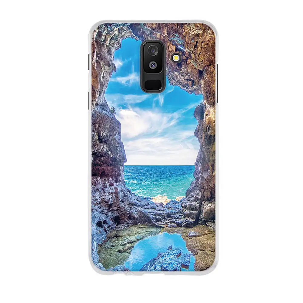 Чехол для Samsung Galaxy A6 + Plus 2018 бампер на заднюю панель A9 Star Lite силиконовый чехол Jean из