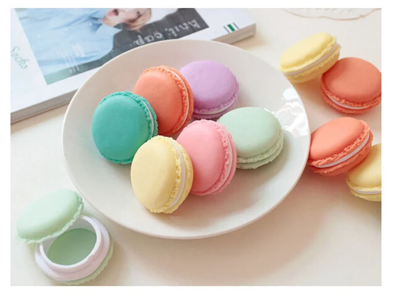 6 шт./компл. коробка для хранения наушники Mini SD карты Macarons сумка Box Дело