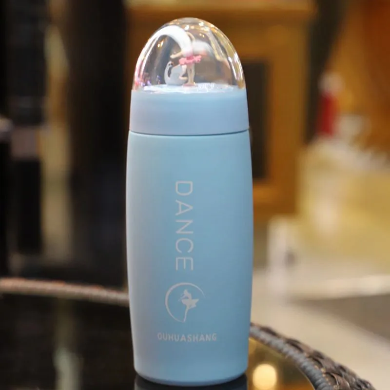 2019 милый креативный женский Портативный Волшебный термос из нержавеющей стали 304