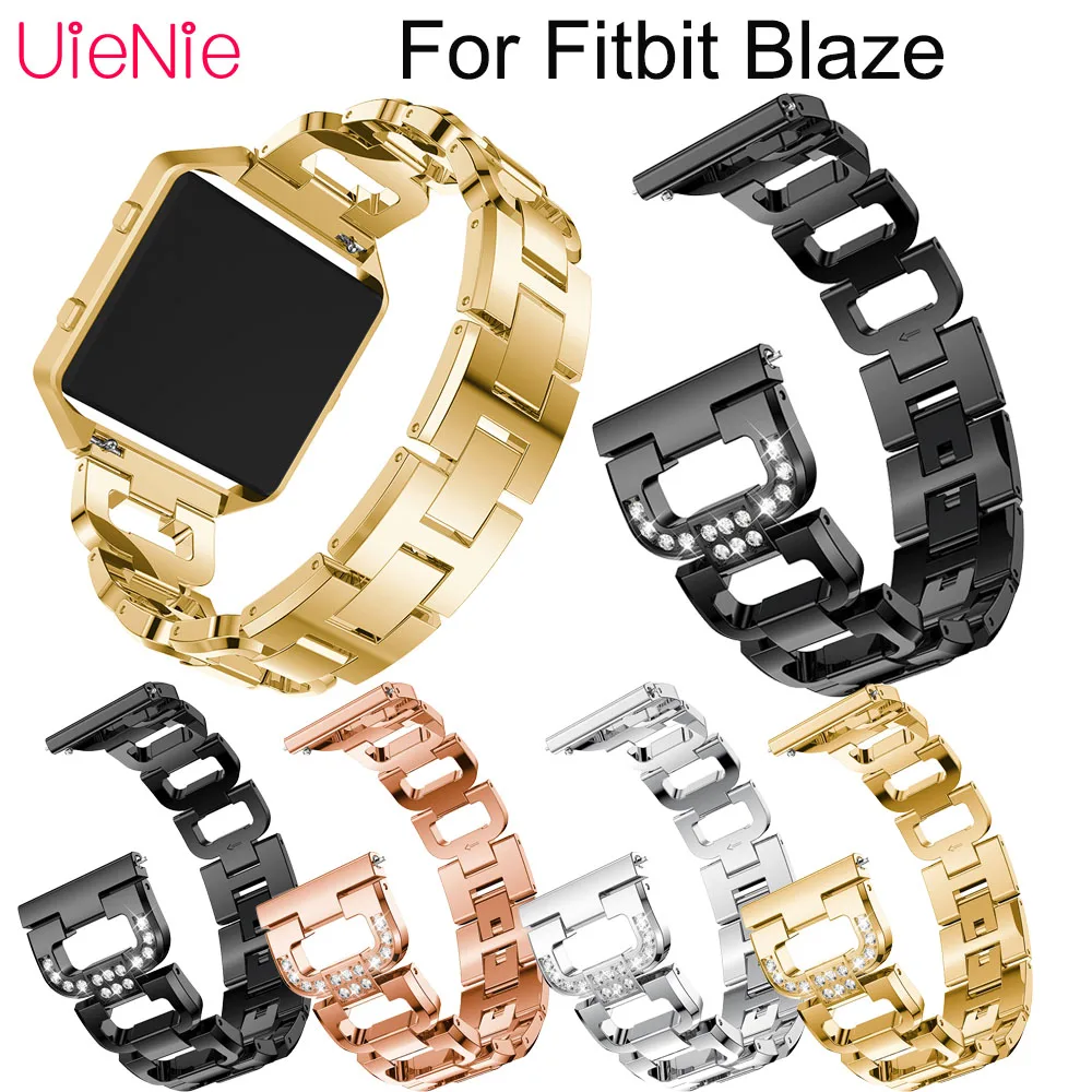 

Браслет из нержавеющей стали для умных часов Fitbit Blaze frontier, мужские часы, Женский Браслет для Fitbit Blaze, аксессуары для ремешка