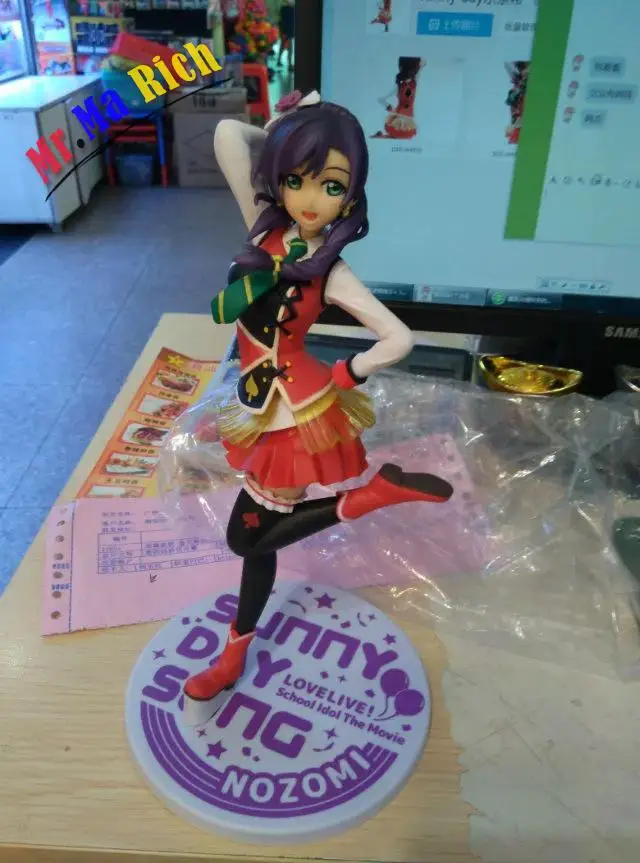 23 см Love Live! Школьный Idol Project Nozomi Toujou аниме фигурка Коллекция ПВХ модель игрушки для