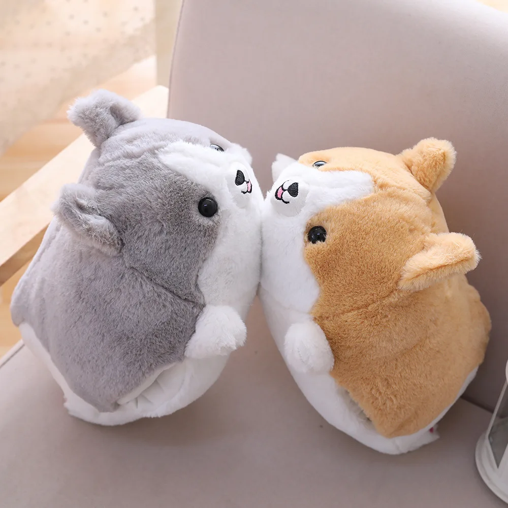 

35/50cm New Plush Dog Toy Corgi Shiba Inu Dog Doll Stuffed Super Soft Animal Cartoon Pillow Toys for Kids Birthday Gift 2 Size
