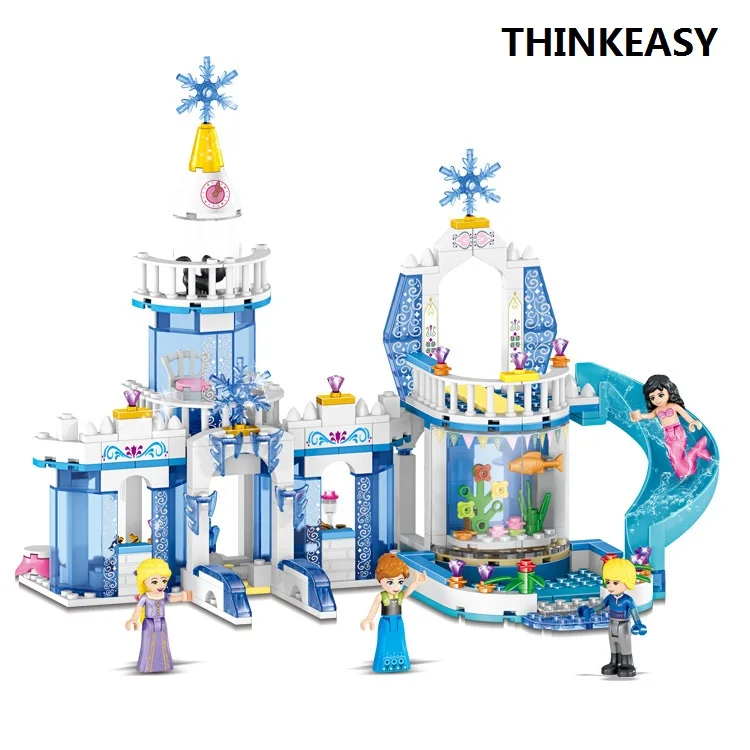 Малыш мой милый маленький Анна и Эльза София принцесса игрушечный замок фигурка