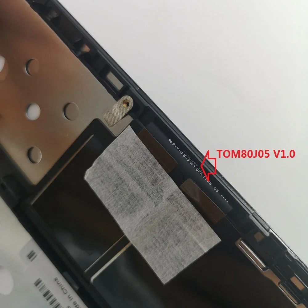 8 дюймовая сенсорная панель TOM80J05 V1.0 для DELL Venue Pro дигитайзер стекло + ЖК дисплей в