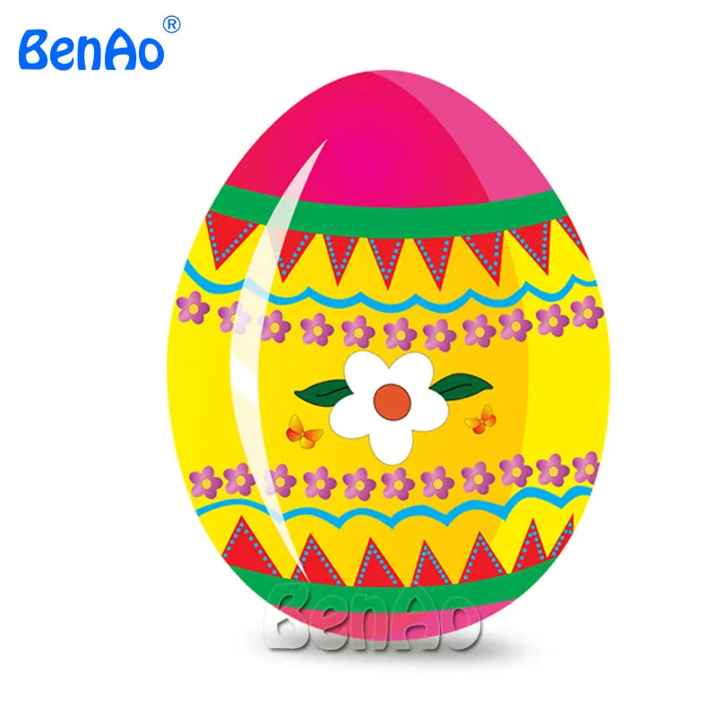 AA059-9 ПВХ пластиковые яйца мультфильмы гигантские прозрачные надувные пасхальные