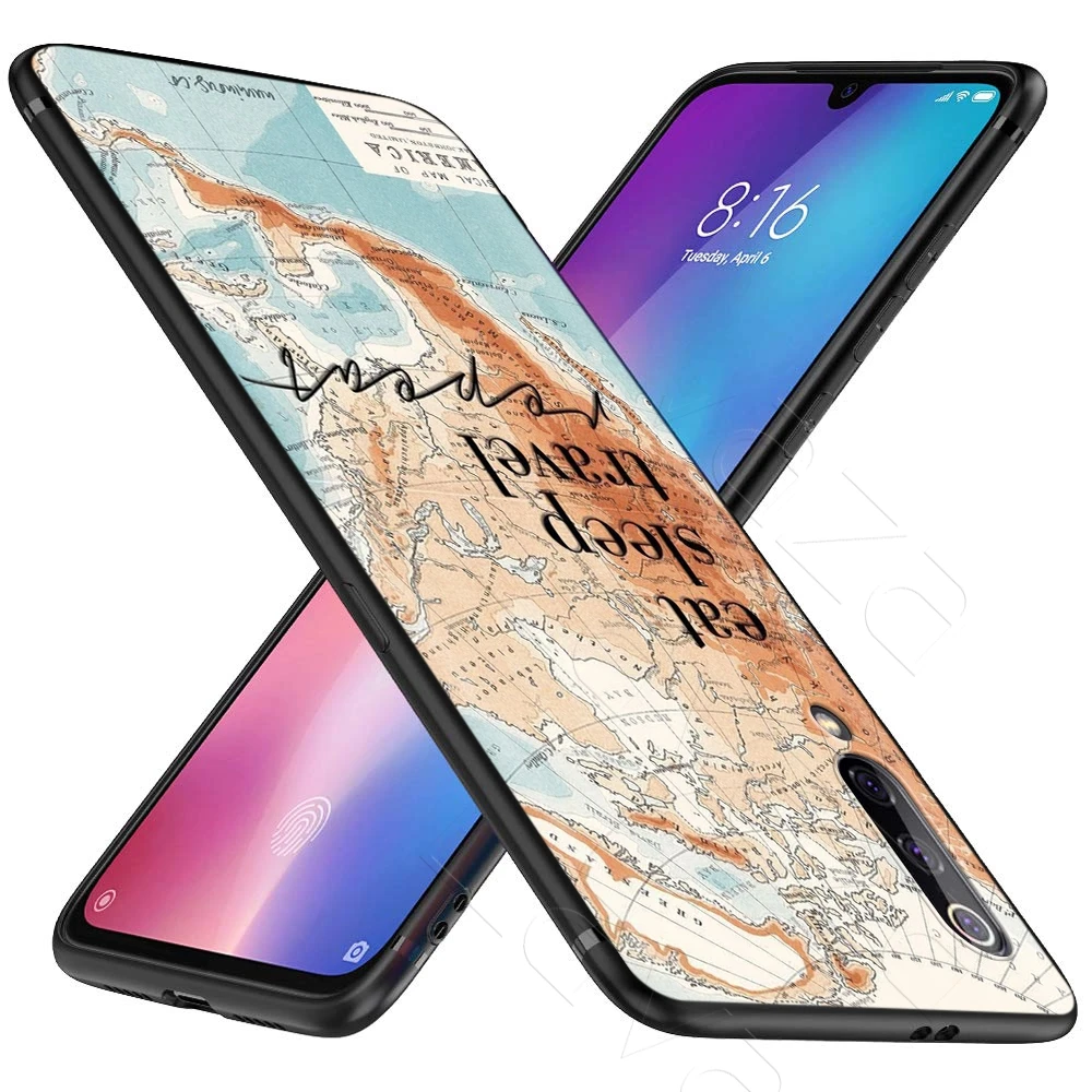 Чехол Lavaza Scenary Travel Breathe On The Way для Xiaomi Redmi Note 4A 4X 5 5A 6 6A 7 S2 Pro Go Prime Plus |