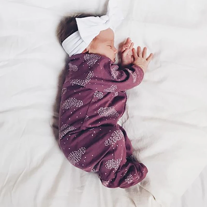 2018 Одежда для маленьких мальчиков и девочек крошечный хлопковый комбинезон