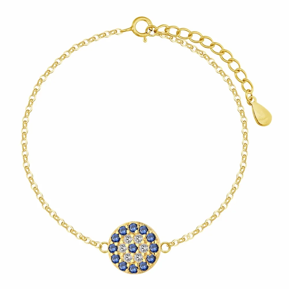 CHENGXUN Bohemia Women Bracelet Vintage Zircon Rhinestones Pendant Bracelets Gold Chain Fashion Jewelry for 2018 | Украшения и