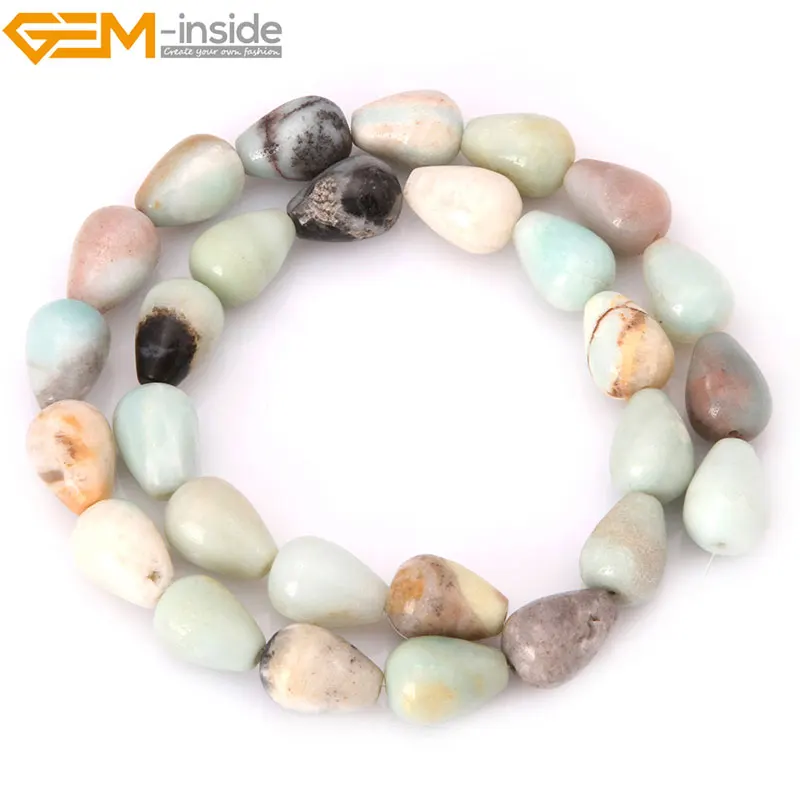 Бусины из амазонита в форме капли 15 дюймов | Украшения и аксессуары